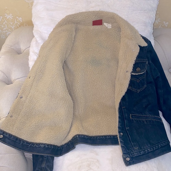 Levi Jean Jacket fleece inside - Picture 3 of 3